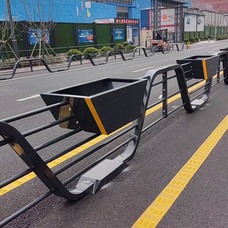 Parapet cu flori din aliaj de aluminiu