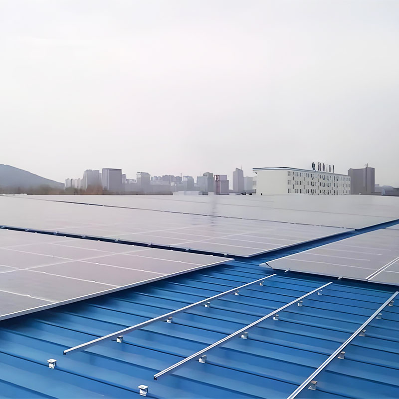 Suport solar pentru acoperiș din tablă de oțel de culoare