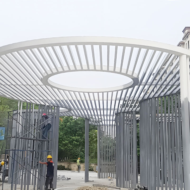 Pergola din otel galvanizat