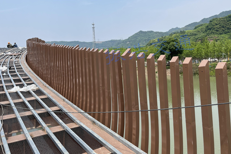Parapet din aliaj de aluminiu